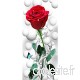 ZSCRL Peinture en Forme de Diamant 5D  galerie Verticale de Chambre à Coucher de Salon de Rose Rouge de Goutte à Goutte de Diamant  Peinture Murale Florale européenne 40 * 80cm - B07SFXCN9L